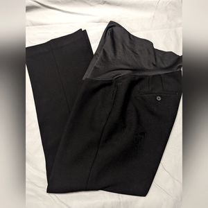 Loft black maternity dress pants